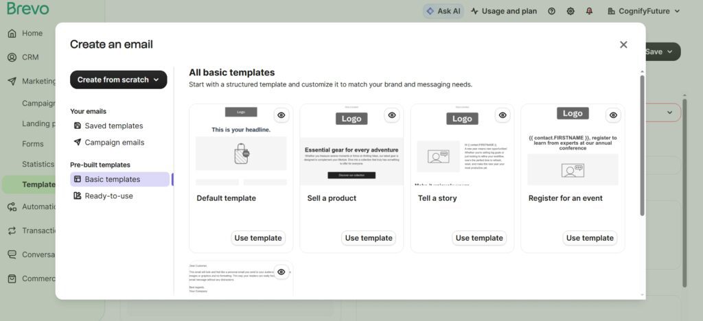 Brevo Email Template