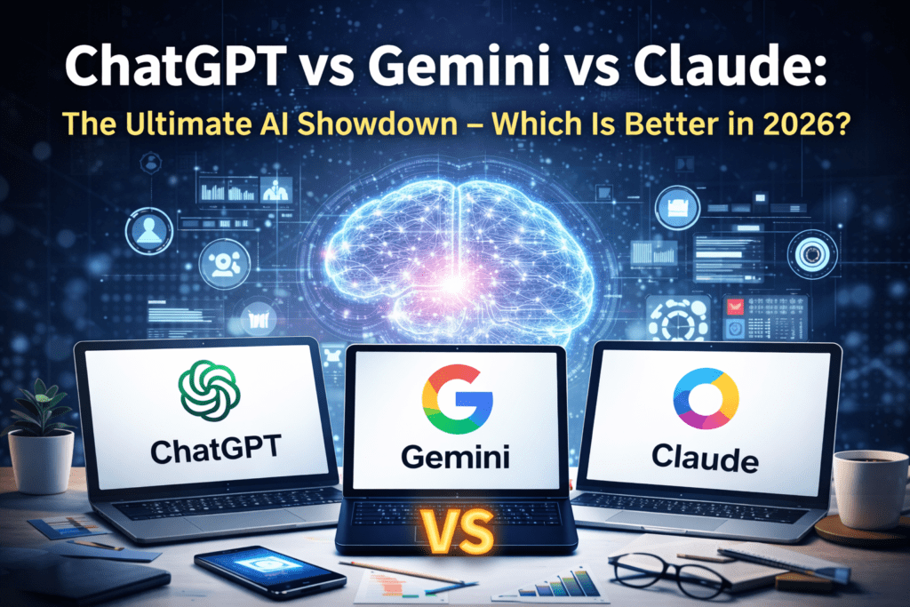 ChatGPT vs Gemini vs Claude: The Ultimate AI Showdown – Which Is Better ...