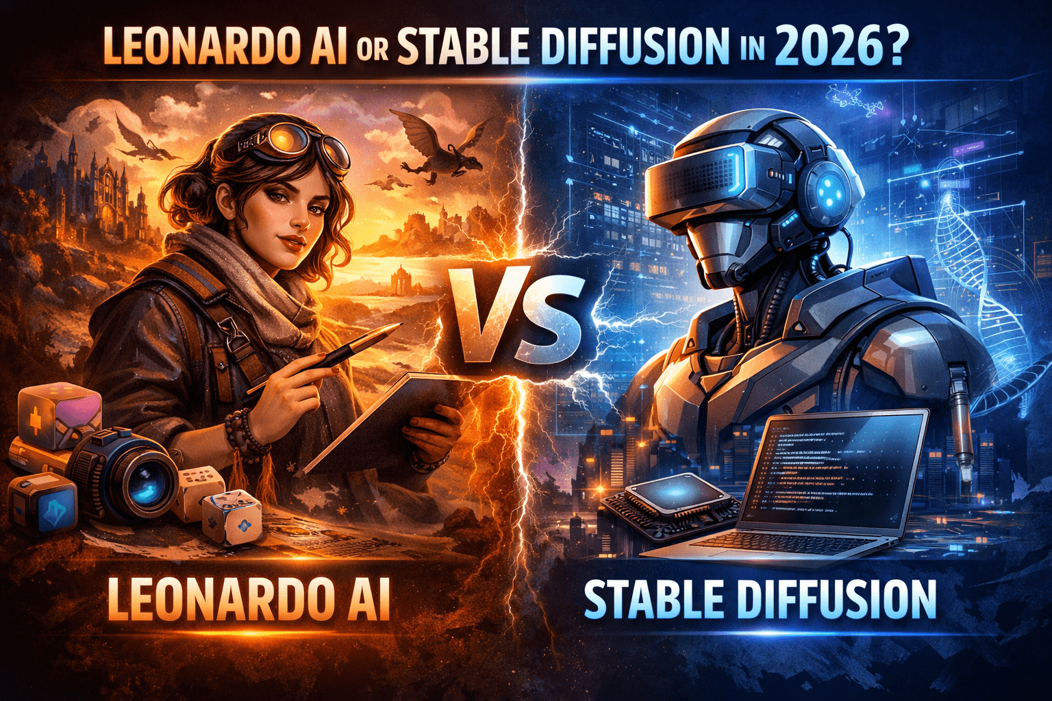 Leonardo AI or Stable Diffusion in 2026? I Tested Both for 100+ Images – Here’s the Surprising Winner