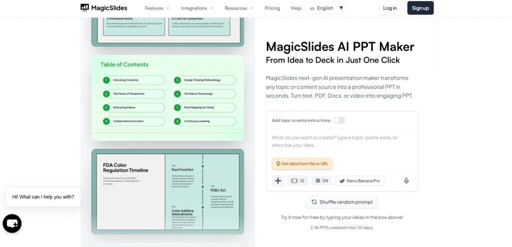 MagicSlides AI