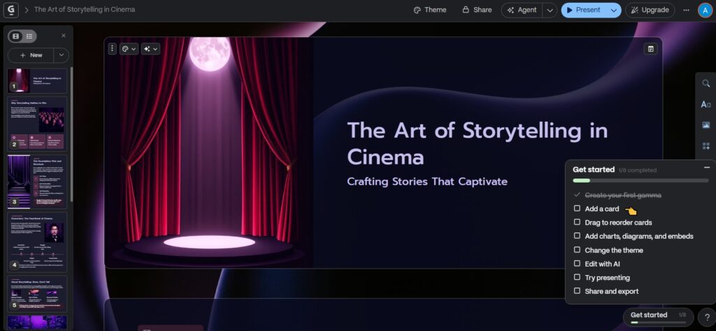 Gamma App Presentation
