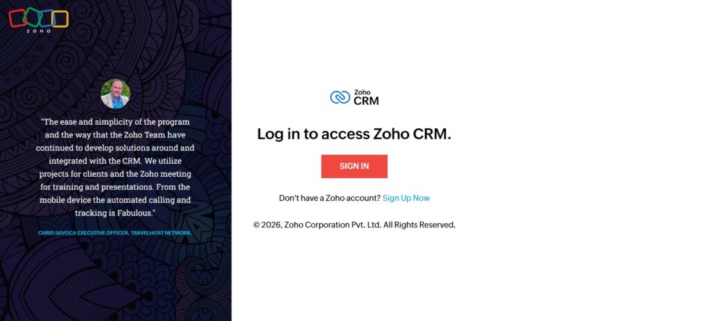 Zoho CRM