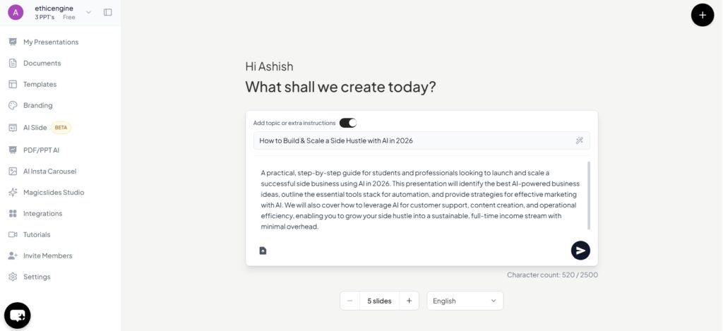 MagicSlides Web Article