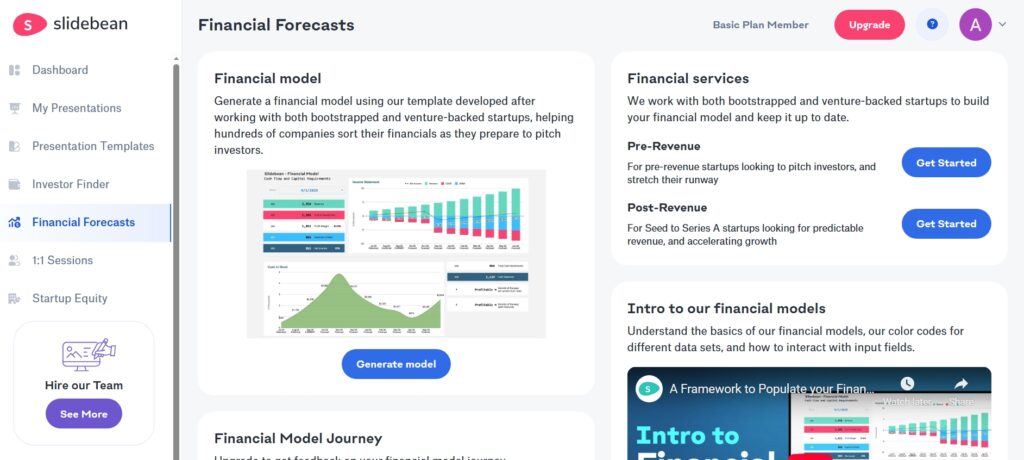 Slidebean Valuation Forcast