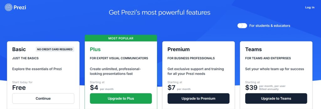 Perzi AI Pricing