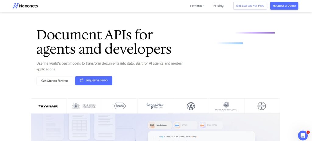 Nanonets AI
