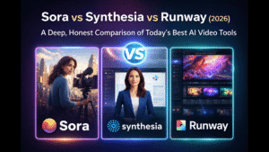 sora vs synthesia vs runway