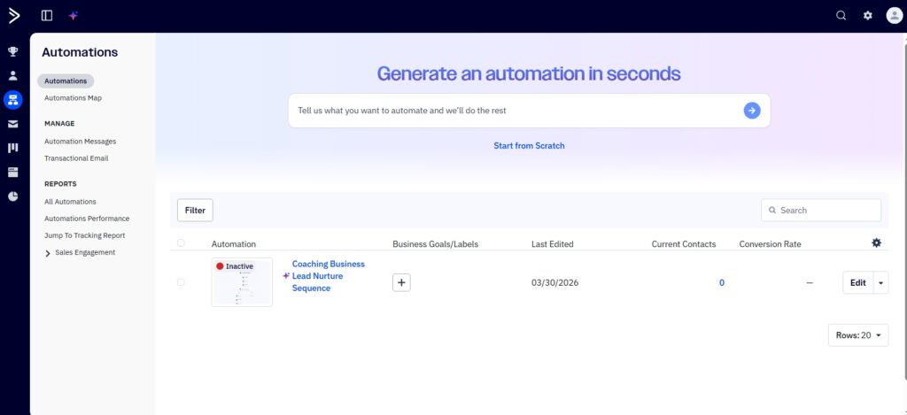 ActiveCampaign Automation