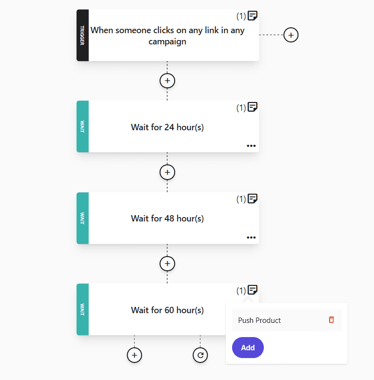 Moosend Push Product