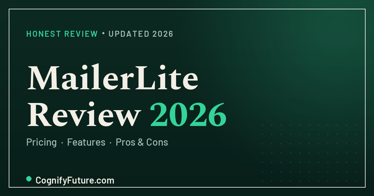 Mailerlite Review 2026