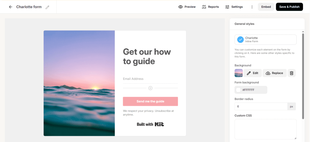 Convertkit Forms