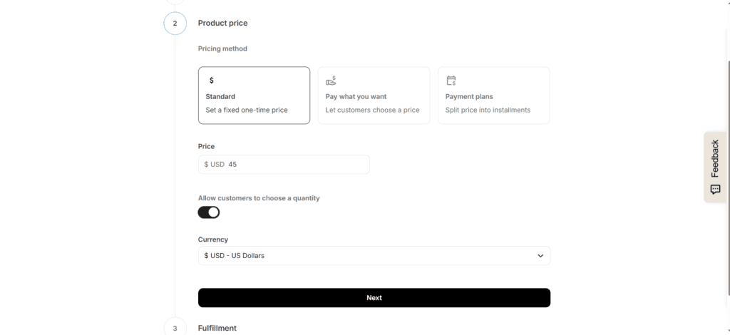 Convertkit Product Price