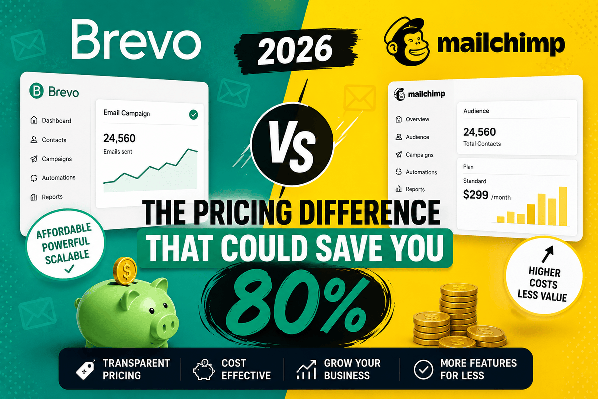 Brevo vs Mailchimp 2026