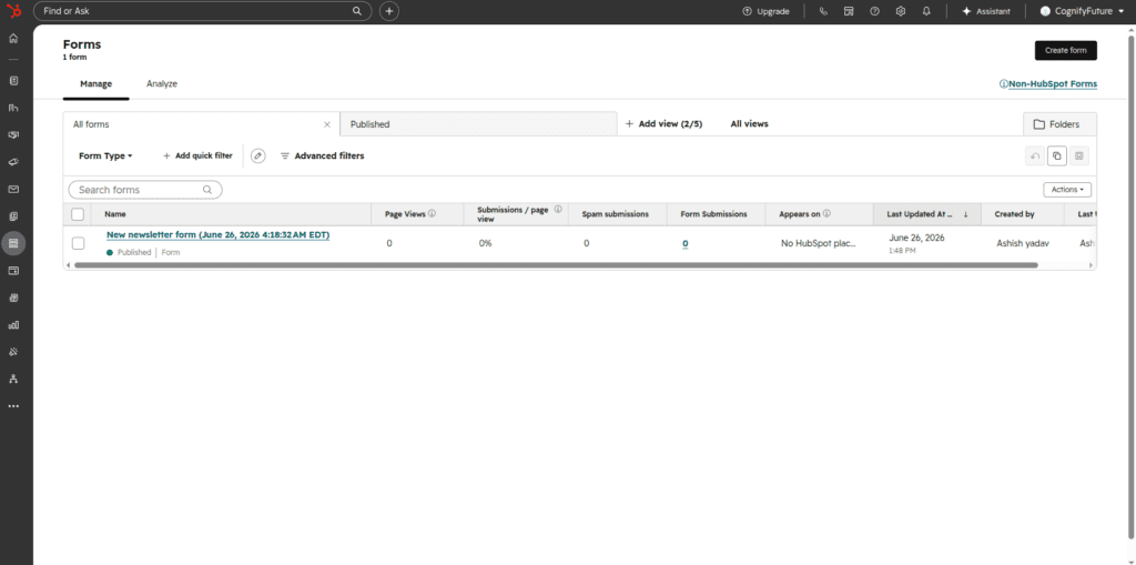 HubSpot Email Builder