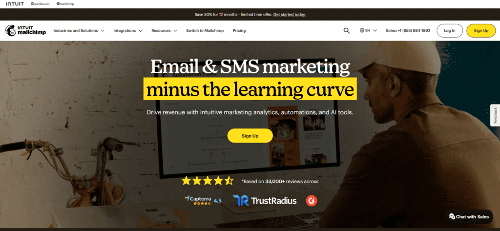 MailChimp Dashboard