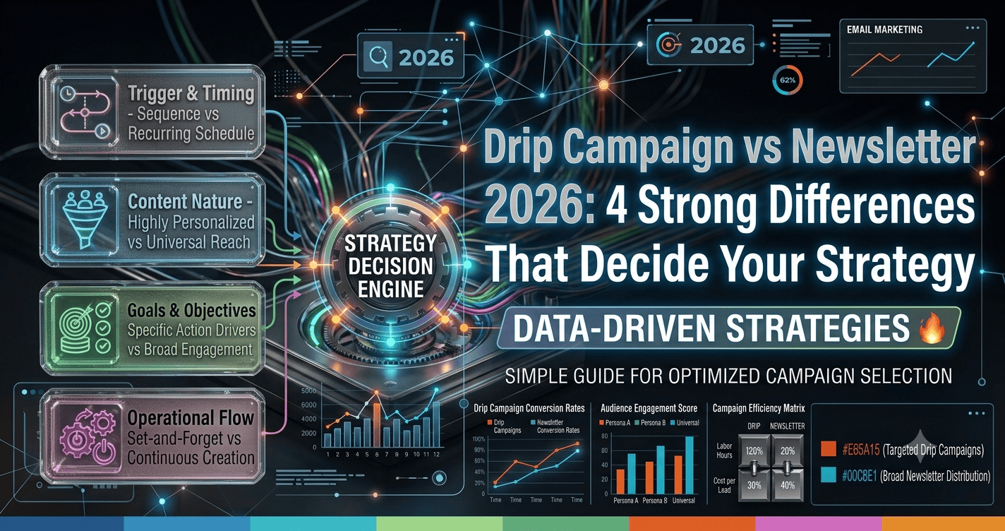 Drip Campaign vs Newsletter