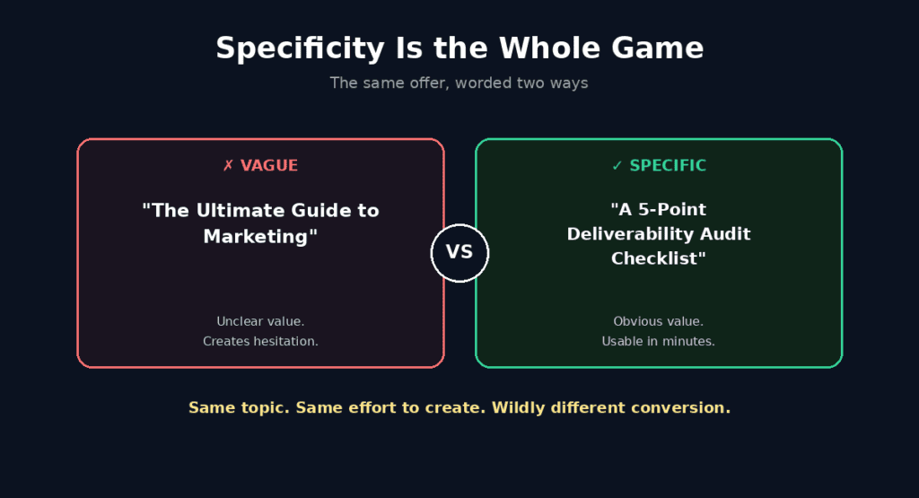 Email Specificity