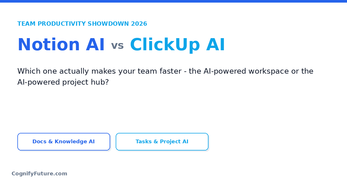 Notion AI vs ClickUp AI